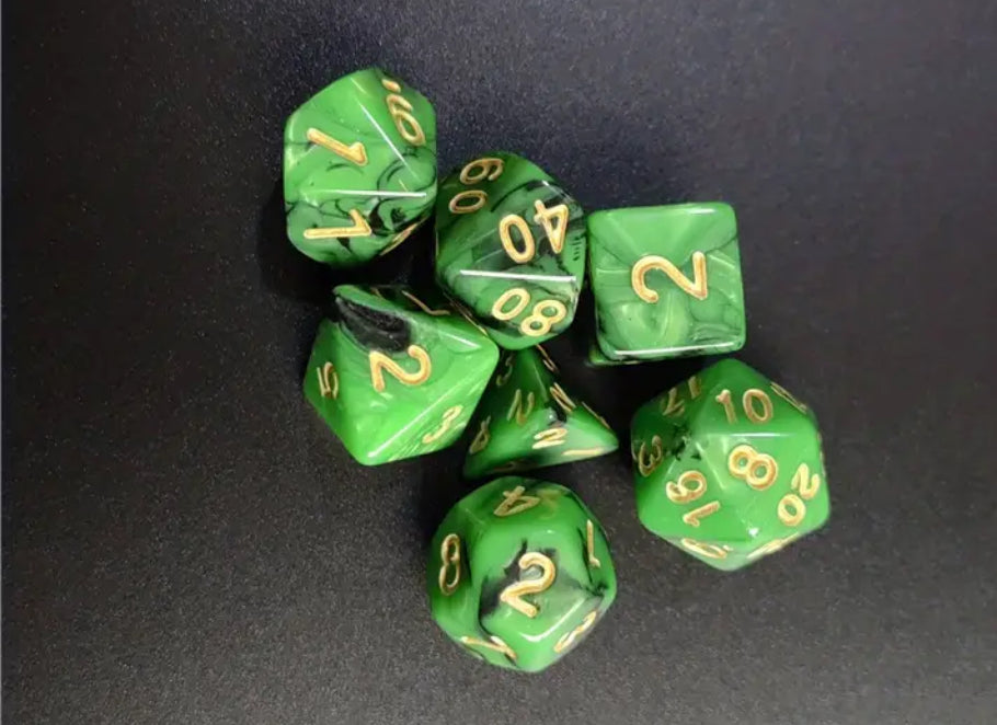 Polyhedral Dice Set