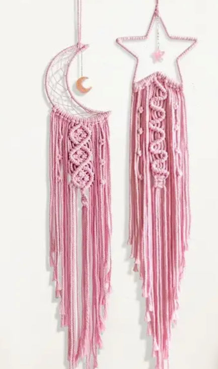 Pink Moon Dream Catcher