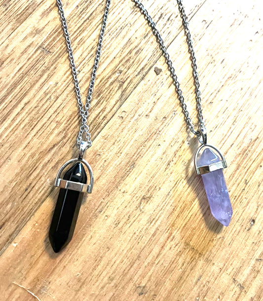 Crystal Pendant Necklace