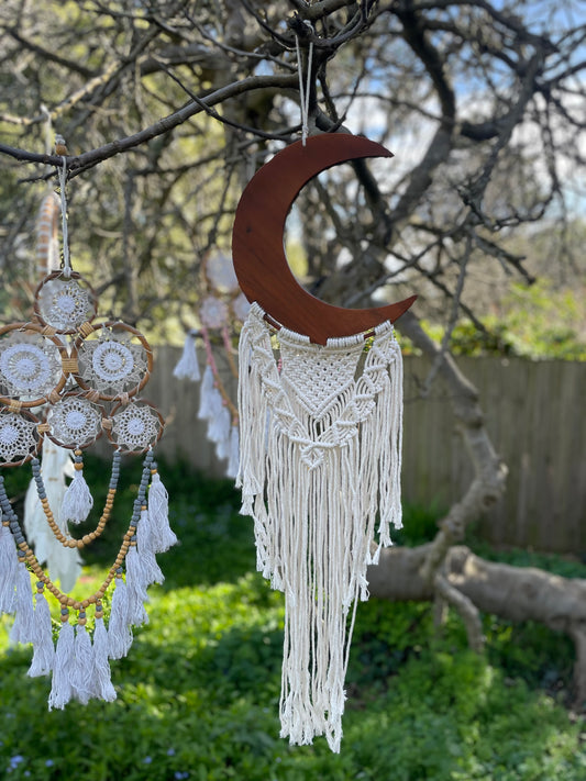 Dark Moon Dream Catcher (Large)