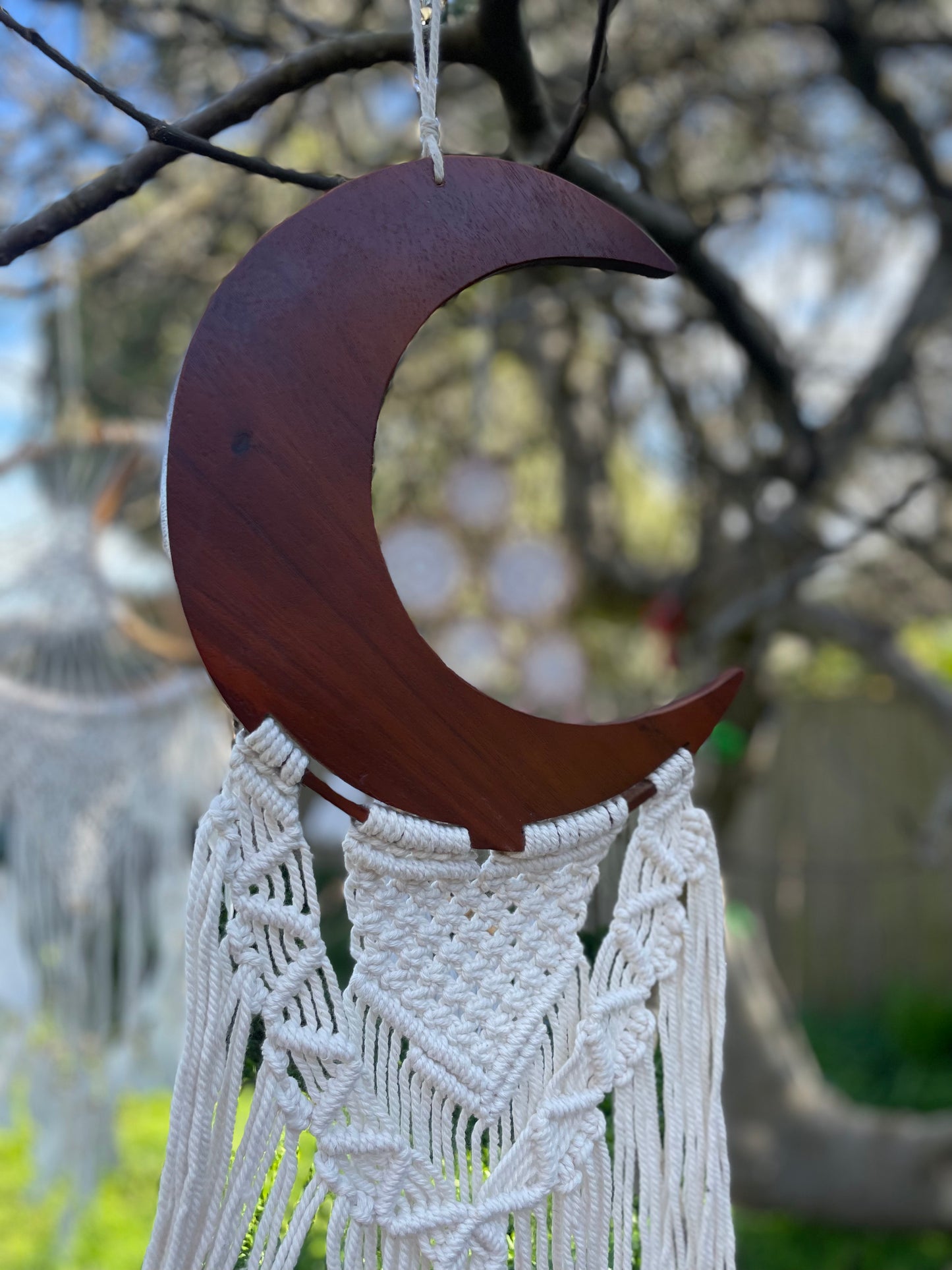 Dark Moon Dream Catcher (Large)