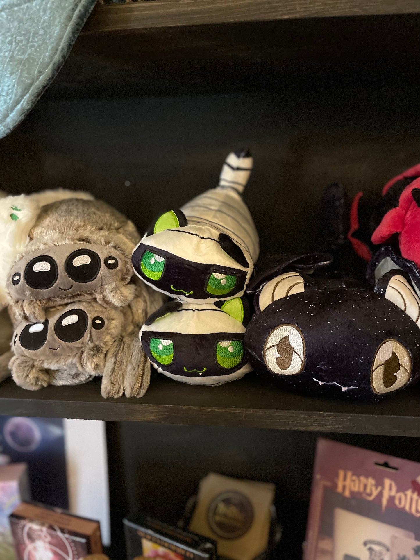 Mee-Meows Collection: Cat Plush - Bat, Spider, Mummy