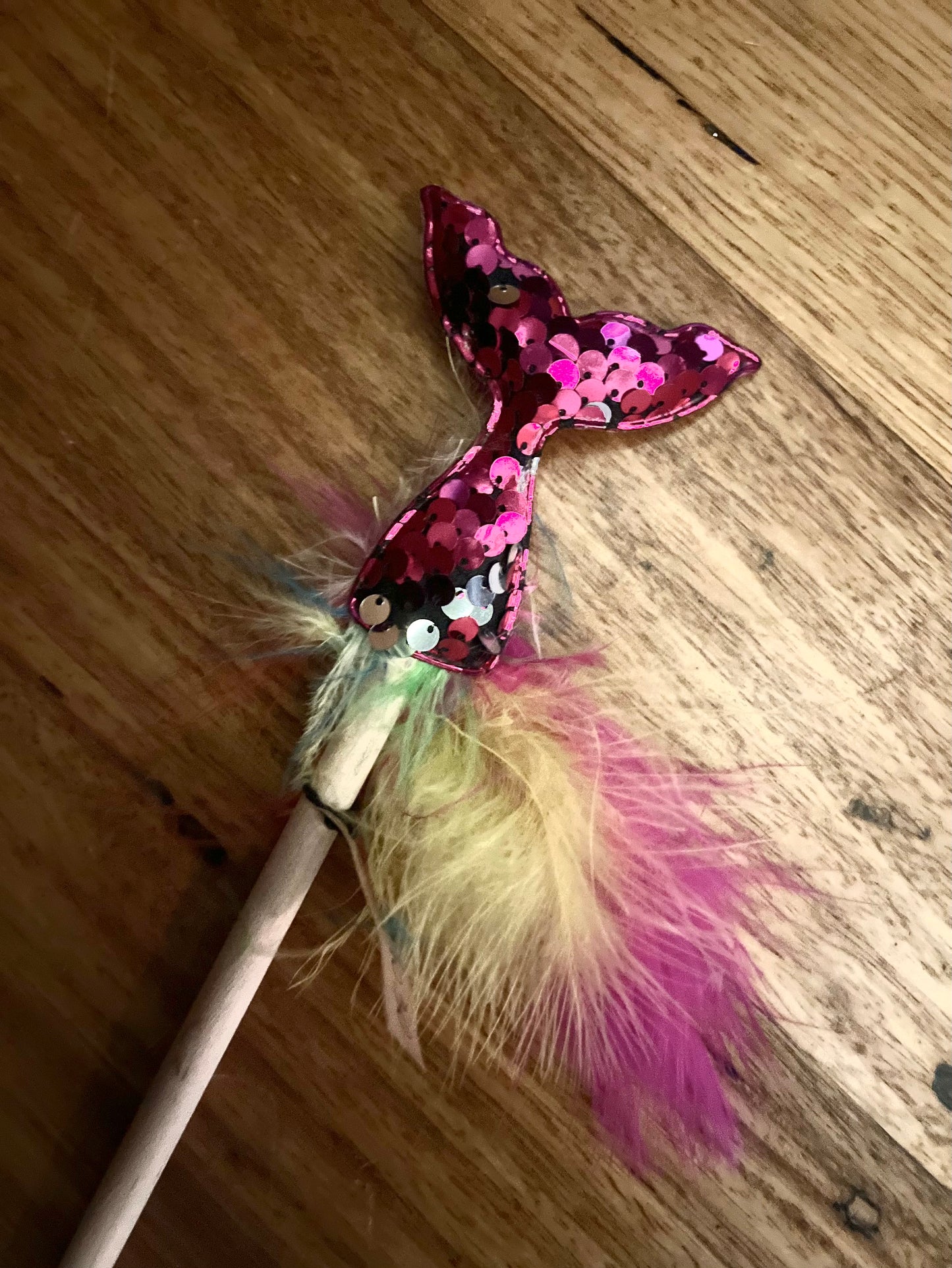 Mermaid Feather Wand