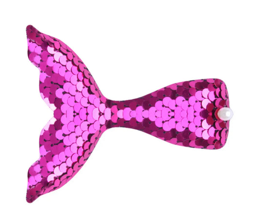 Mermaid Tail Sequin Hair Clip