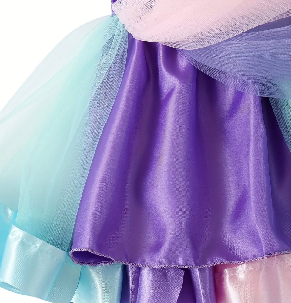 Satin Rainbow Tutu