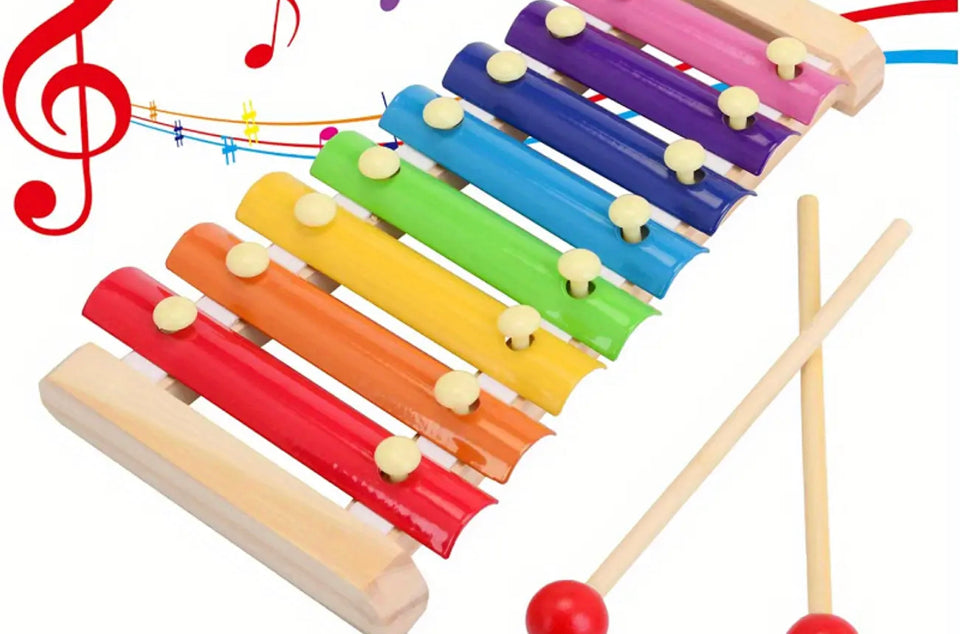 Wooden Rainbow Xylophone