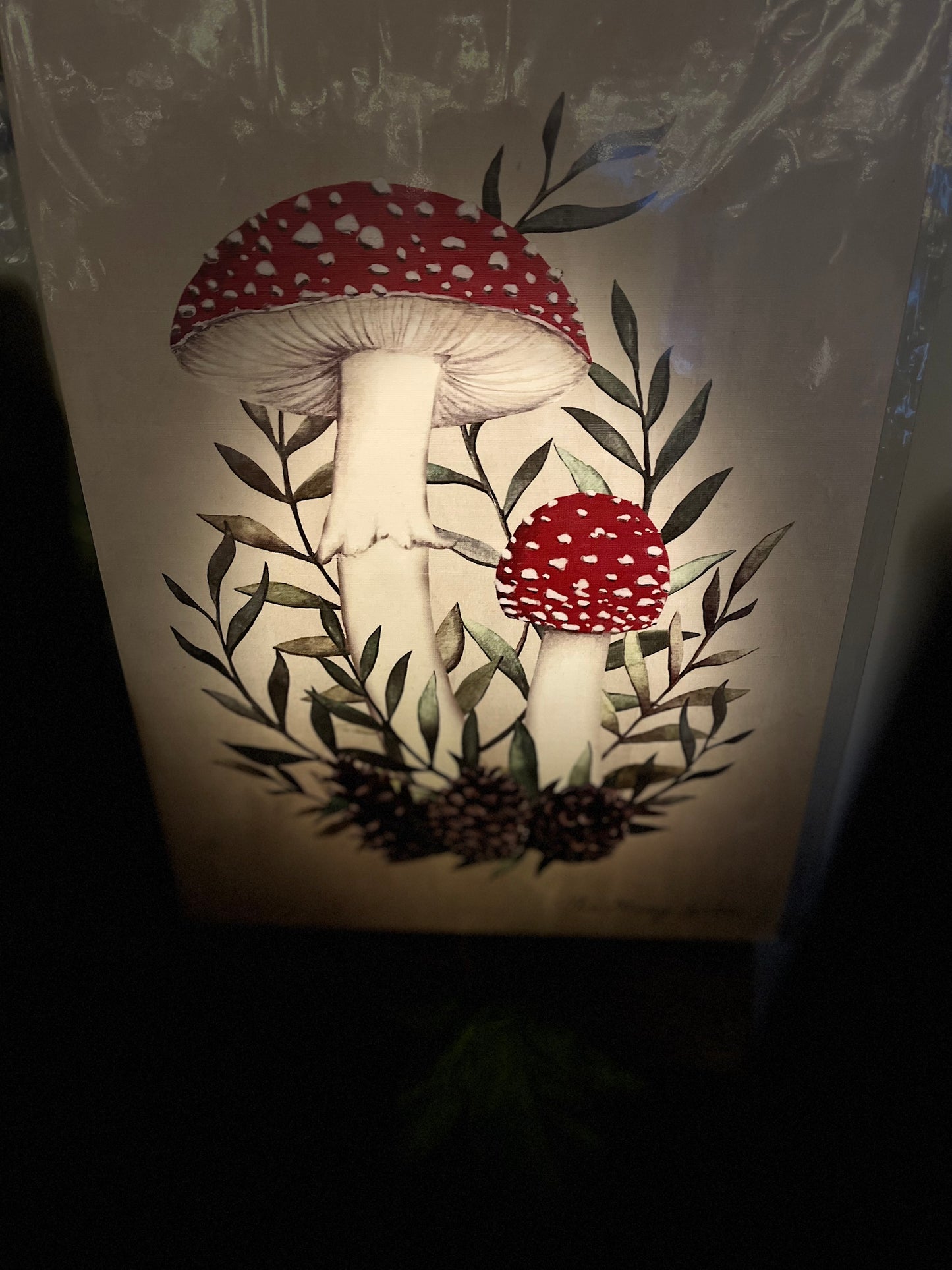 Red Mushroom Artwork