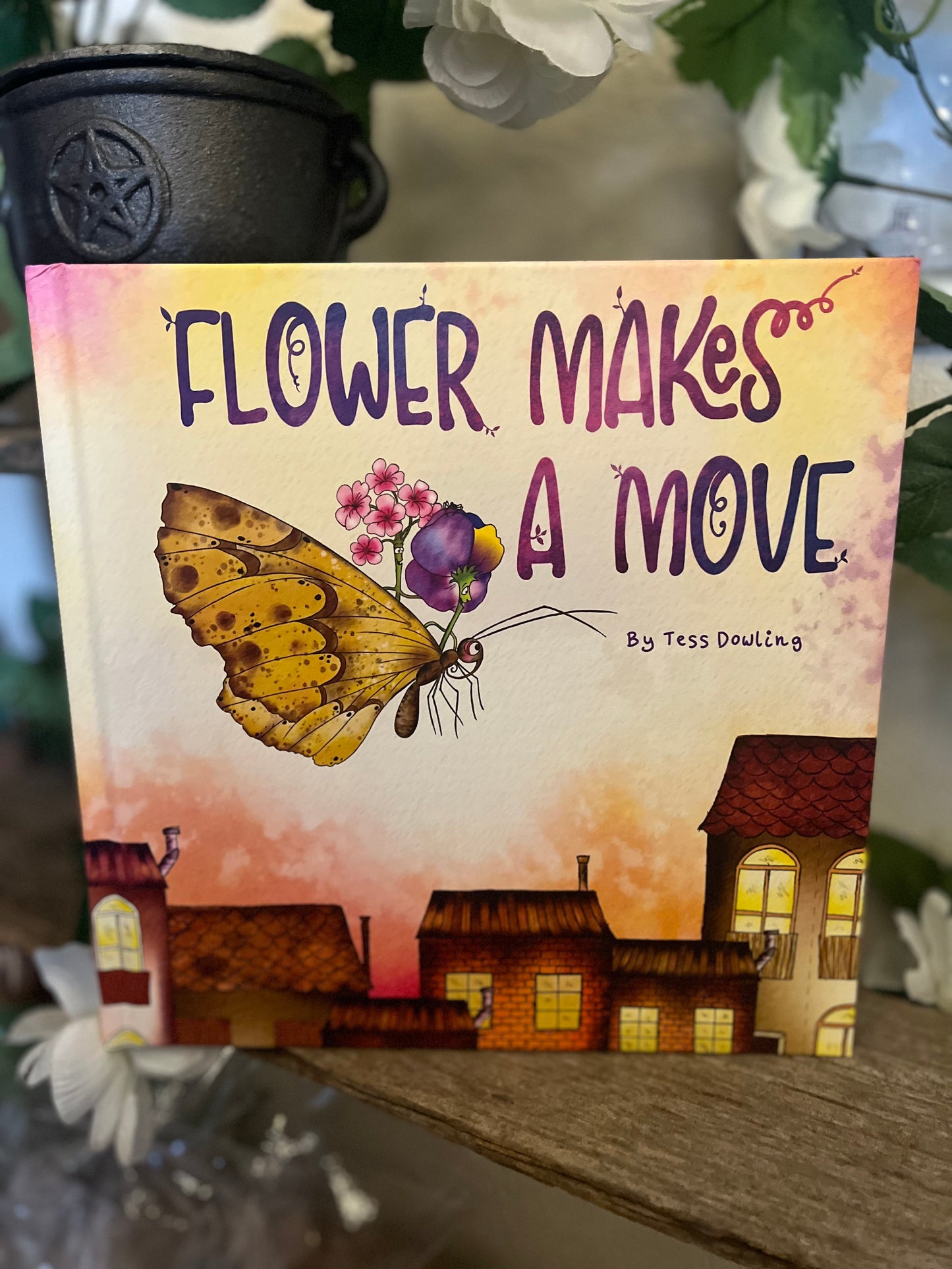 Flower Makes A Move- Book by Tess Dowling