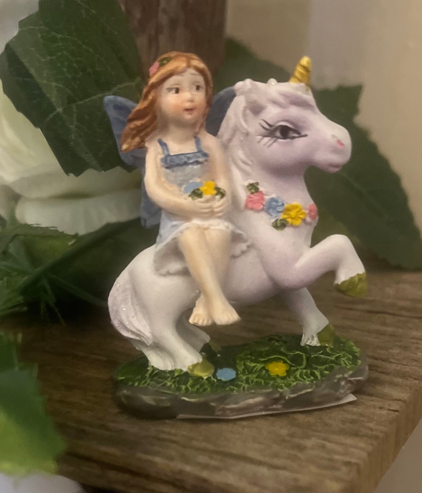 Unicorn + Fairy (riding)